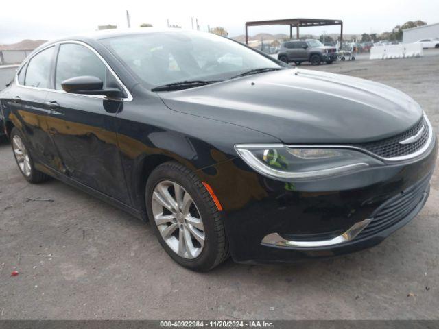  Salvage Chrysler 200