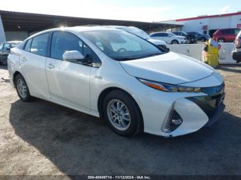  Salvage Toyota Prius Prime