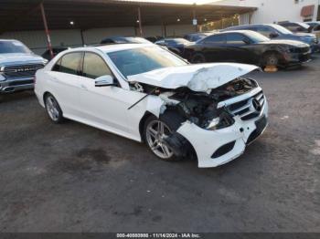  Salvage Mercedes-Benz E-Class