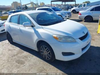  Salvage Toyota Matrix