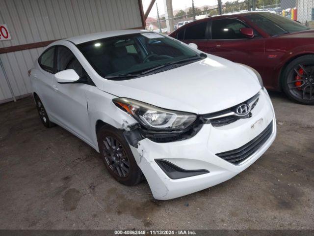  Salvage Hyundai ELANTRA