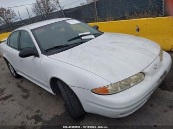  Salvage Oldsmobile Alero