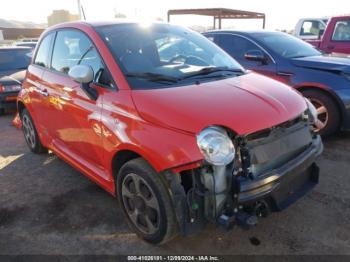  Salvage FIAT 500e