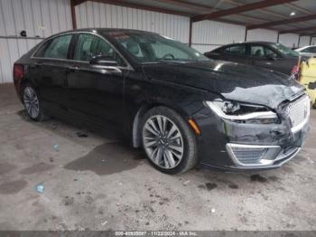  Salvage Lincoln MKZ Hybrid