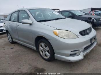  Salvage Toyota Matrix