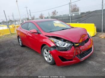  Salvage Hyundai ELANTRA