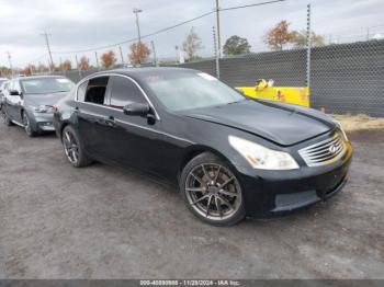  Salvage INFINITI G35