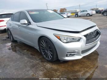  Salvage INFINITI Q50 Hybrid