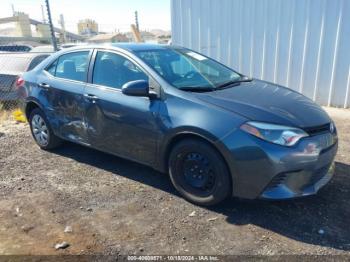  Salvage Toyota Corolla