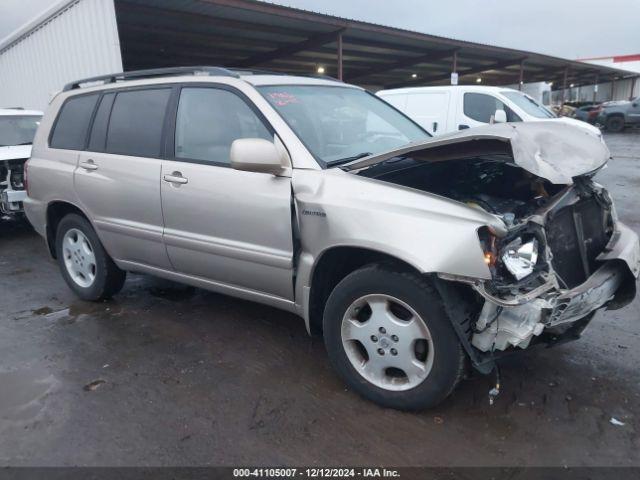  Salvage Toyota Highlander