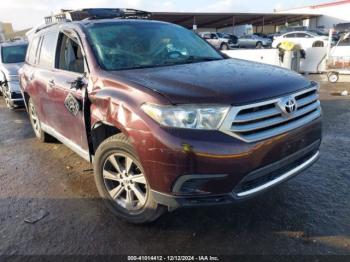  Salvage Toyota Highlander