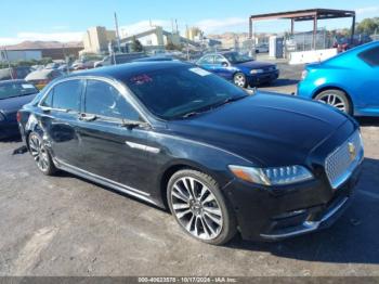  Salvage Lincoln Continental