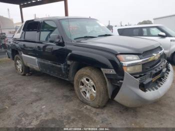  Salvage Chevrolet Avalanche 1500