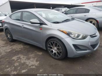  Salvage Hyundai ELANTRA