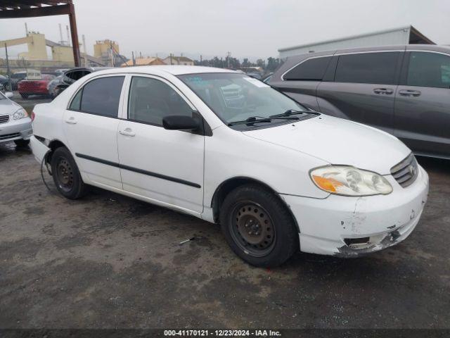  Salvage Toyota Corolla