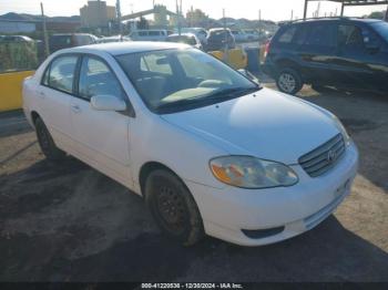  Salvage Toyota Corolla