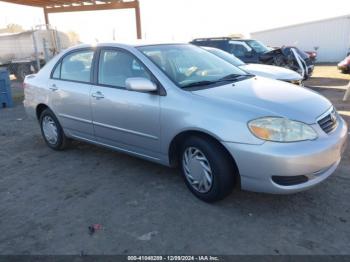  Salvage Toyota Corolla