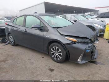  Salvage Toyota Prius Prime