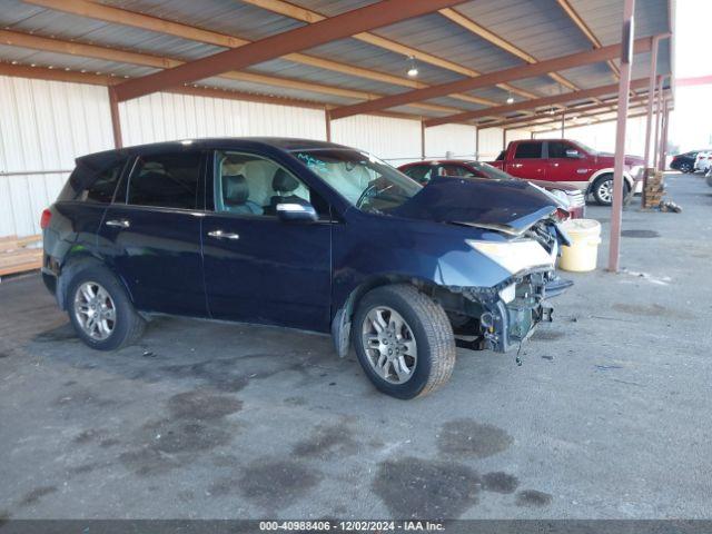  Salvage Acura MDX