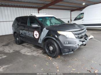  Salvage Ford Police Interceptor