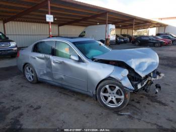  Salvage INFINITI G35