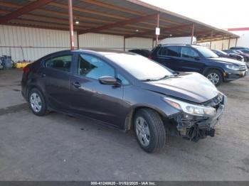  Salvage Kia Forte