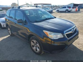  Salvage Subaru Forester