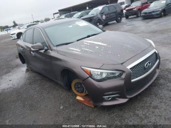  Salvage INFINITI Q50