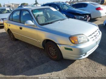  Salvage Hyundai ACCENT