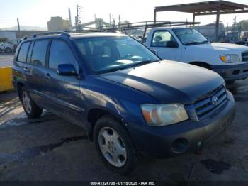  Salvage Toyota Highlander