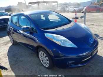  Salvage Nissan LEAF