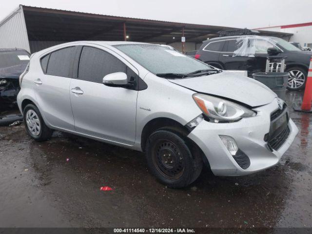  Salvage Toyota Prius c