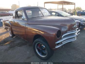  Salvage Plymouth Deluxe Coupe