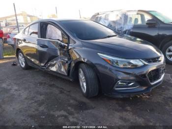  Salvage Chevrolet Cruze