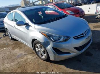  Salvage Hyundai ELANTRA