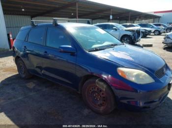  Salvage Toyota Matrix