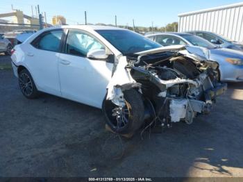  Salvage Toyota Corolla