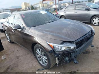  Salvage INFINITI Q50