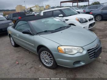  Salvage Chrysler Sebring