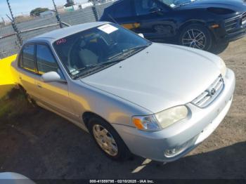  Salvage Toyota Corolla