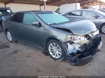  Salvage Toyota Camry