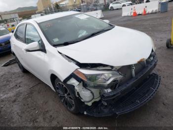  Salvage Toyota Corolla