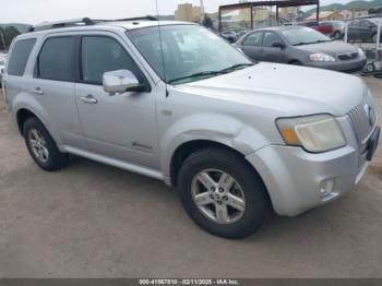  Salvage Mercury Mariner Hybrid