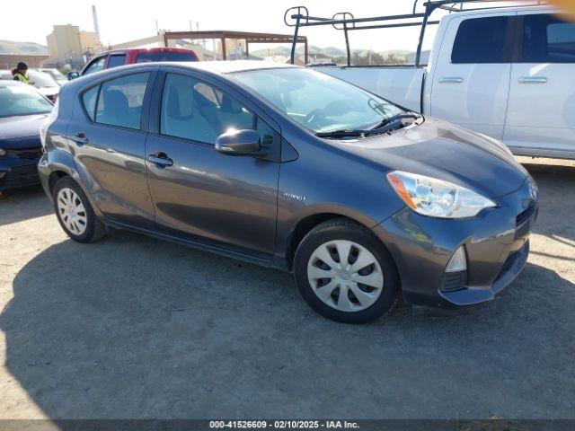  Salvage Toyota Prius c