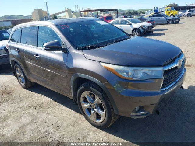  Salvage Toyota Highlander