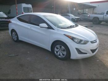  Salvage Hyundai ELANTRA