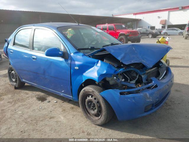  Salvage Chevrolet Aveo