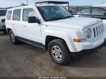  Salvage Jeep Patriot