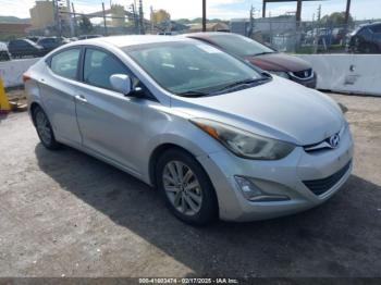  Salvage Hyundai ELANTRA