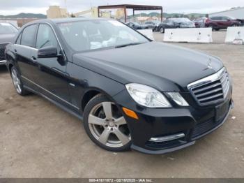  Salvage Mercedes-Benz E-Class